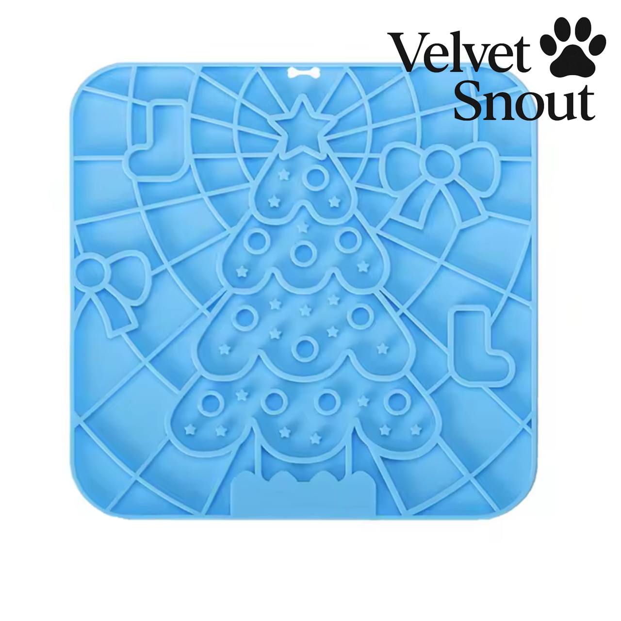 VelvetSnout™ Premium Pet Lick Mat – Slow Feeder & Anxiety Relief Pad