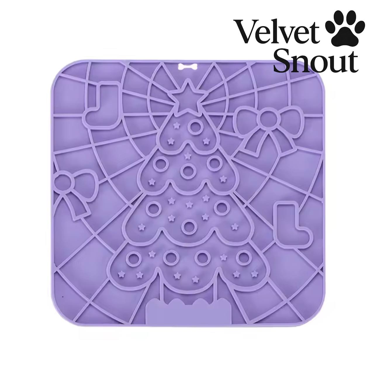 VelvetSnout™ Premium Pet Lick Mat – Slow Feeder & Anxiety Relief Pad