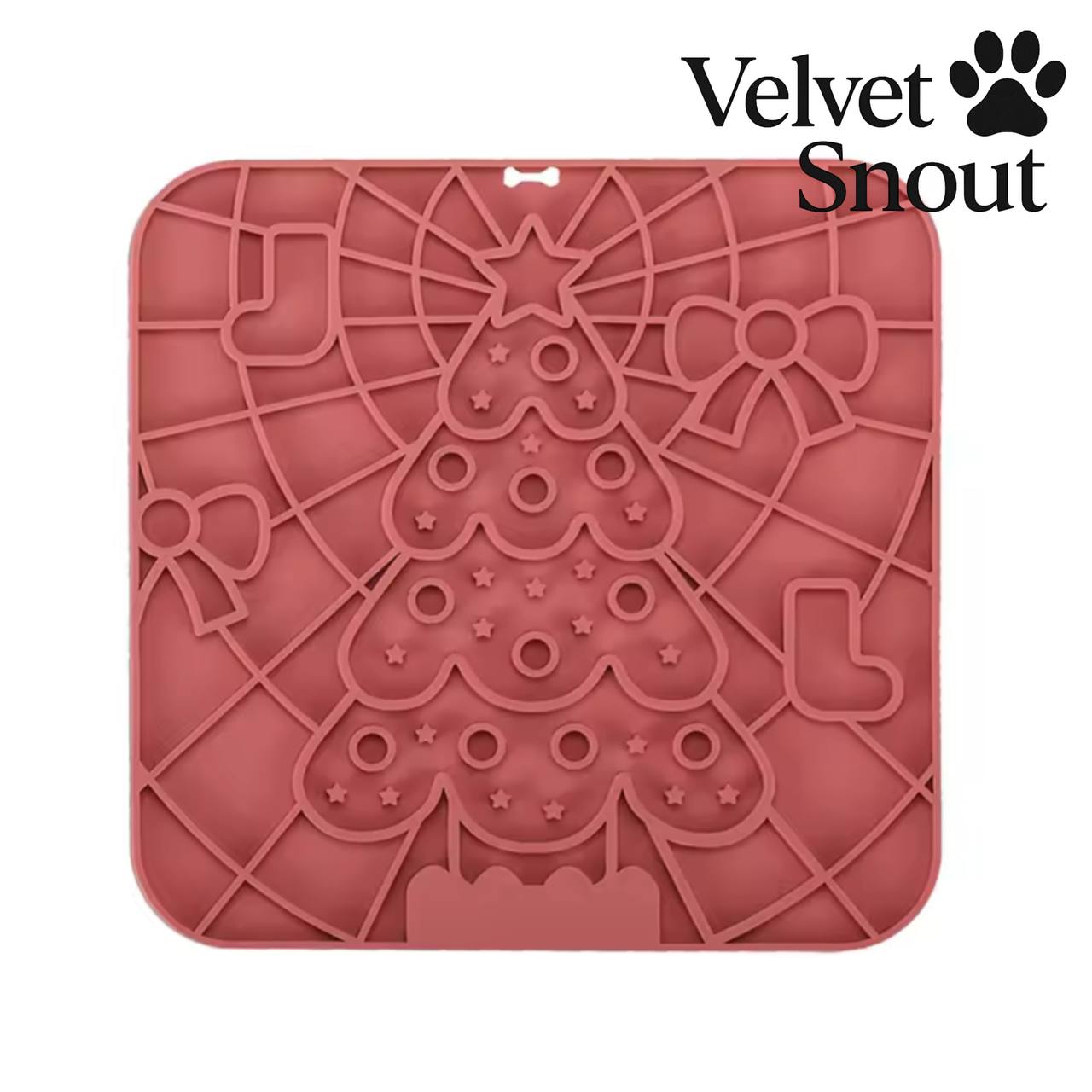 VelvetSnout™ Premium Pet Lick Mat – Slow Feeder & Anxiety Relief Pad