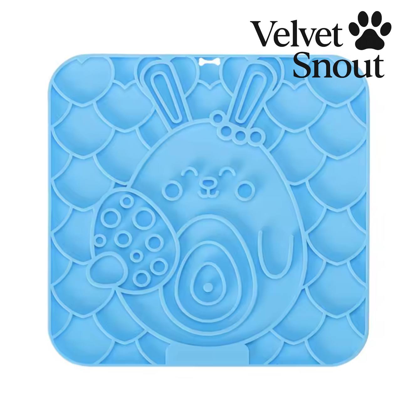 VelvetSnout™ Premium Pet Lick Mat – Slow Feeder & Anxiety Relief Pad