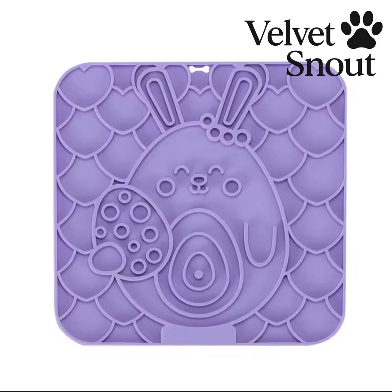 VelvetSnout™ Premium Pet Lick Mat – Slow Feeder & Anxiety Relief Pad