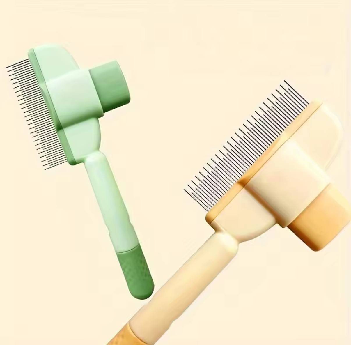 VelvetSnout™ Self-Cleaning Grooming Brush