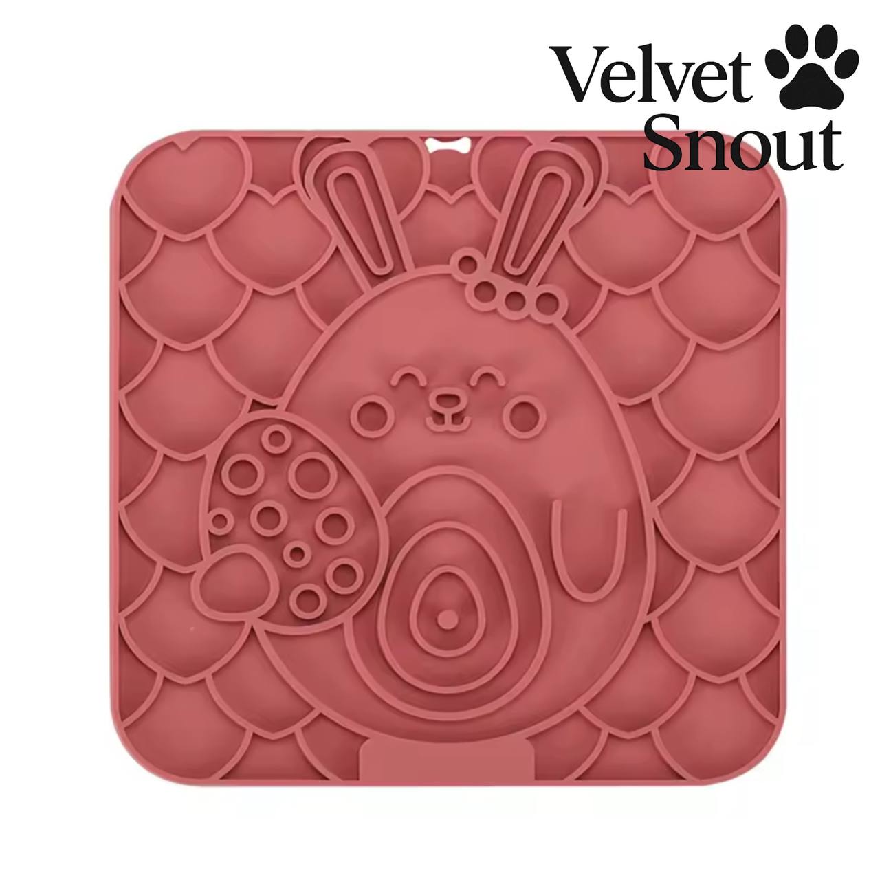 VelvetSnout™ Premium Pet Lick Mat – Slow Feeder & Anxiety Relief Pad