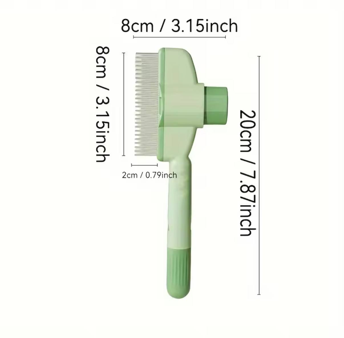 VelvetSnout™ Self-Cleaning Grooming Brush